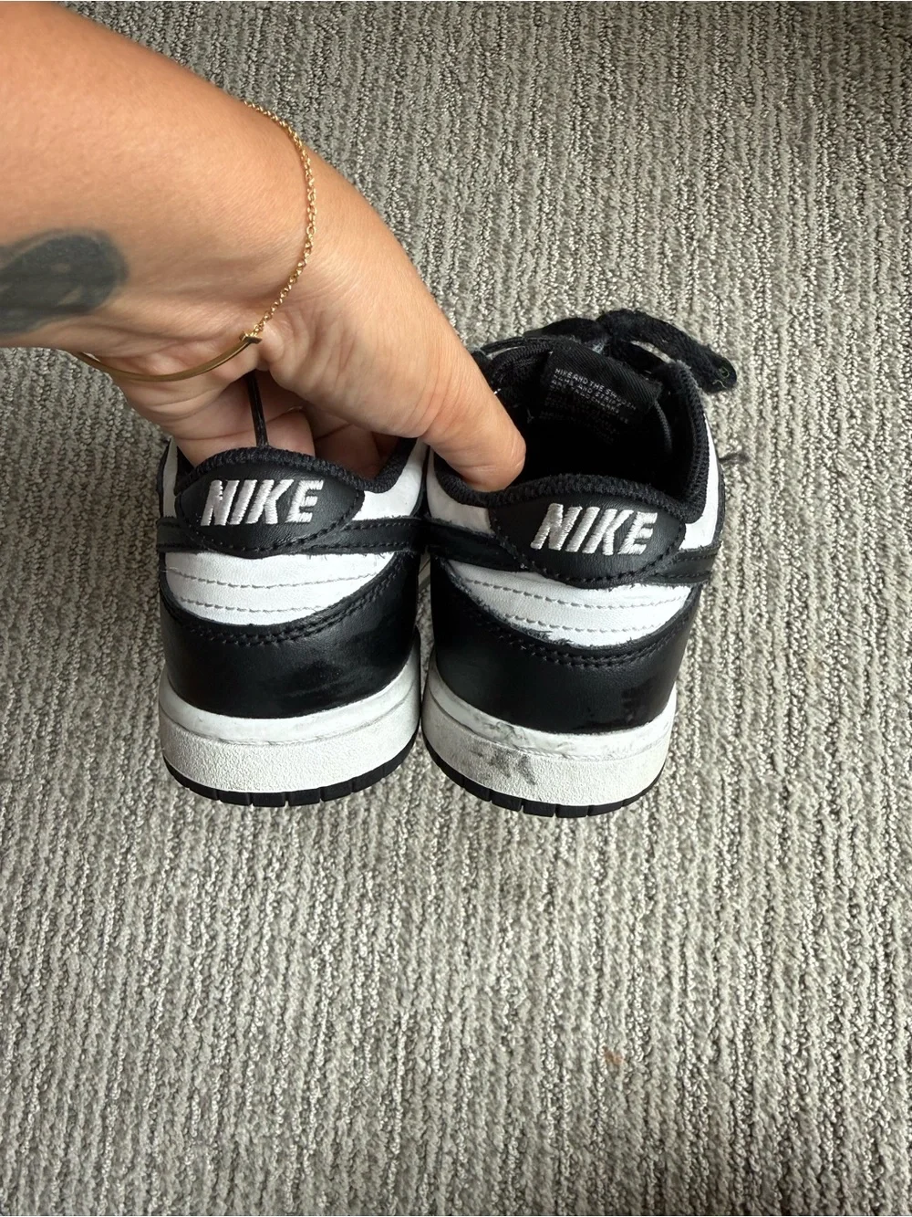 Kids panda dunks